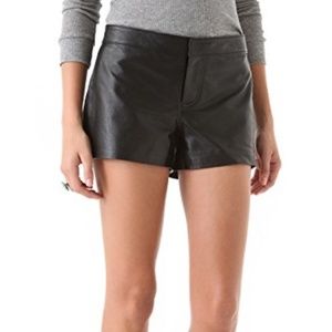 BB Dakota Bryn Genuine Leather Shorts